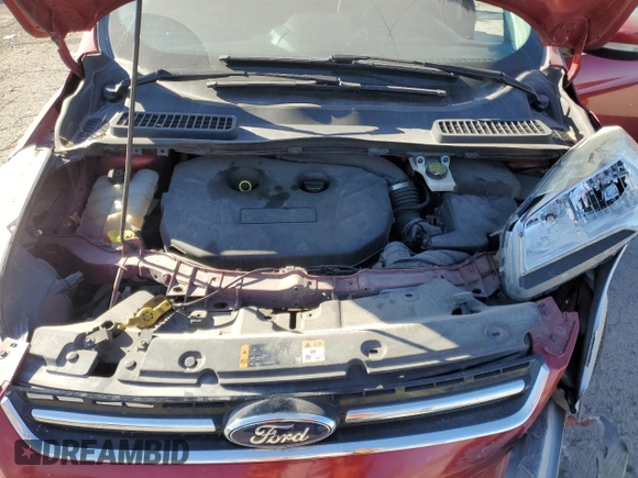 2015 Ford Escape Titanium with VIN 1FMCU9J92FUC04850, listed as a Copart auction lot 47114845 with 133,011 mi miles and Salvage Title. Bid and sale history available at DreamBid. Image 12.