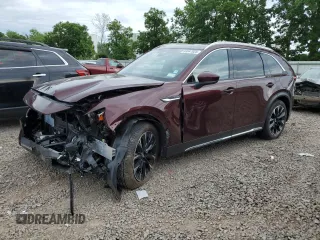 2024 Mazda CX-90 Premium Plus with VIN JM3KKEHA9R1152449, listed as a Copart auction lot 63047925 with 10,235 mi miles and Salvage title. Bid and sale history available at DreamBid. Image 1.