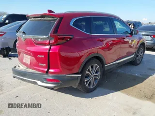 2022 Honda CR-V Touring with VIN 7FARW2H97NE013653, listed as a IAAI auction lot 41884500 with 53,195 mi miles. Bid and sale history available at carsss.com. Image 4.