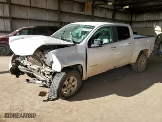 2020 Chevrolet Colorado 2WD Work Truck with VIN 1GCGSBEN8L1244664, listed as a Copart auction lot 48794585 with 153,936 mi miles and Salvage Title. Bid and sale history available at carsss.com. Image 1.