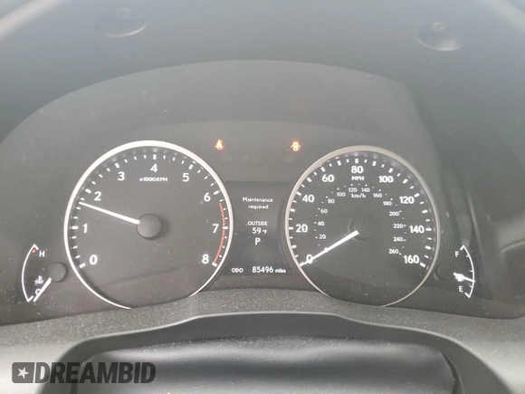 2015 Lexus ES 330 with VIN JTHBK1GG5F2174668, listed as a Copart auction lot 52109985 with 85,496 mi miles and Salvage Title. Bid and sale history available at DreamBid. Image 9.