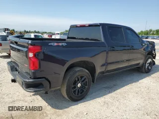 2024 Chevrolet Silverado 1500 RST with VIN 3GCPDEEK6RG198330, listed as a Copart auction lot 55135455 with 17,018 mi miles and Clean Title. Bid and sale history available at DreamBid. Image 3.
