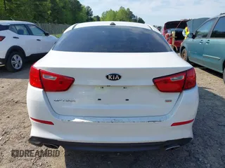 2014 Kia Optima LX with VIN KNAGM4A76E5454542, listed as a IAAI auction lot 42006510 with 192,291 mi miles and . Bid and sale history available at carsss.com. Image 17.