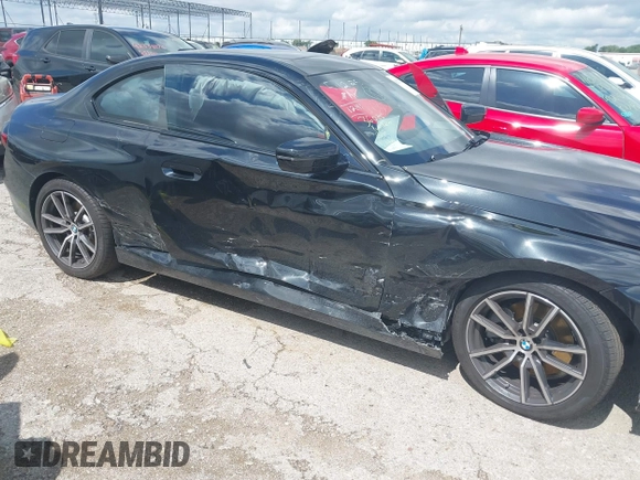 2025 BMW 2 Series 230i with VIN 3MW23CM03S8F01241, listed as a IAAI auction lot 42327520 with 4,571 mi miles and . Bid and sale history available at DreamBid. Image 6.