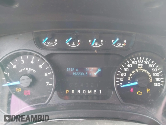 2013 Ford F-150 XL with VIN 1FTFW1EF1DKD13578, listed as a IAAI auction lot 41590263 with 192,230 mi miles and . Bid and sale history available at DreamBid. Image 7.