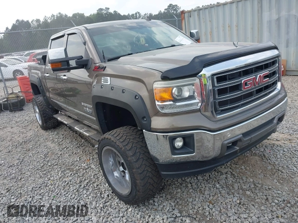 2014 GMC Sierra 1500 SLT with VIN 3GTP1VEC4EG481756, listed as a IAAI auction lot 42069423 with 187,147 mi miles and . Bid and sale history available at DreamBid. Image 1.