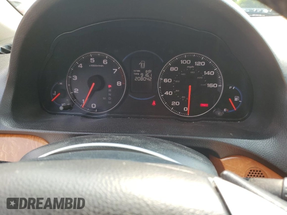 2005 Acura TSX with VIN JH4CL96975C035489, listed as a Copart auction lot 59174225 with 208,042 mi miles and Salvage title. Bid and sale history available at DreamBid. Image 9.