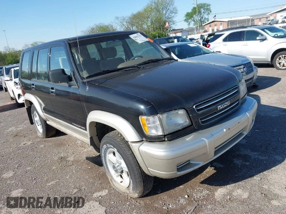 2000 Isuzu Trooper S with VIN JACDJ58X7Y7J06010, listed as a IAAI auction lot 42002763 with 165,285 mi miles and . Bid and sale history available at DreamBid. Image 1.