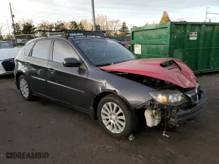 2008 Subaru Impreza Wagon (Natl) i w/Premium Pkg with VIN JF1GH61698H835059, listed as a Copart auction lot 82194194 with 118,278 mi miles and Salvage Title. Bid and sale history available at carsss.com. Image 4.