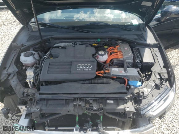 2018 Audi A3 Sportback e-tron Premium Plus with VIN WAUTPBFFXJA057654, listed as a Copart auction lot 63233674 with 80,568 mi miles and Salvage Title. Bid and sale history available at carsss.com. Image 11.