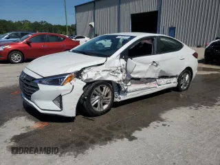 2020 Hyundai Elantra SEL with VIN 5NPD84LF7LH574989, listed as a Copart auction lot 52553915 with 81,836 mi miles and Non Repairable. Bid and sale history available at DreamBid. Image 1.