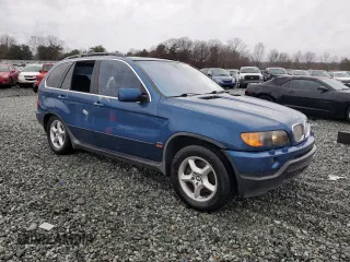 2001 BMW X5 4.4i with VIN WBAFB33541LH25534, listed as a Copart auction lot 82701244 with 240,611 mi miles and Clean Title. Bid and sale history available at carsss.com. Image 4.