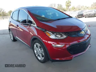 2020 Chevrolet Bolt EV LT with VIN 1G1FY6S01L4136064, listed as a IAAI auction lot 41566555 with 52,995 mi miles. Bid and sale history available at carsss.com. Image 1.