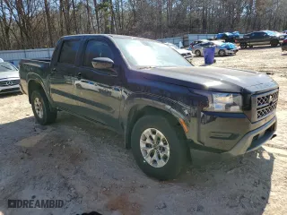 2024 Nissan Frontier SV with VIN 1N6ED1EJ7RN619225, listed as a Copart auction lot 45766745 with 17,890 mi miles and Salvage Title. Bid and sale history available at carsss.com. Image 4.