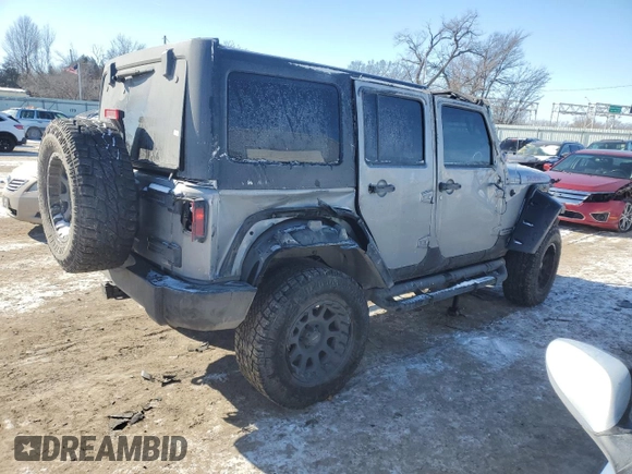 2015 Jeep Wrangler Unlimited Rubicon with VIN 1C4BJWFG2FL515084, listed as a Copart auction lot 41870545 with 114,046 mi miles and Salvage Title. Bid and sale history available at carsss.com. Image 3.
