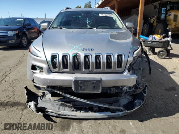 2015 Jeep Cherokee Limited with VIN 1C4PJMDB8FW703818, listed as a Copart auction lot 47230395 with 109,638 mi miles and Salvage Title. Bid and sale history available at carsss.com. Image 5.