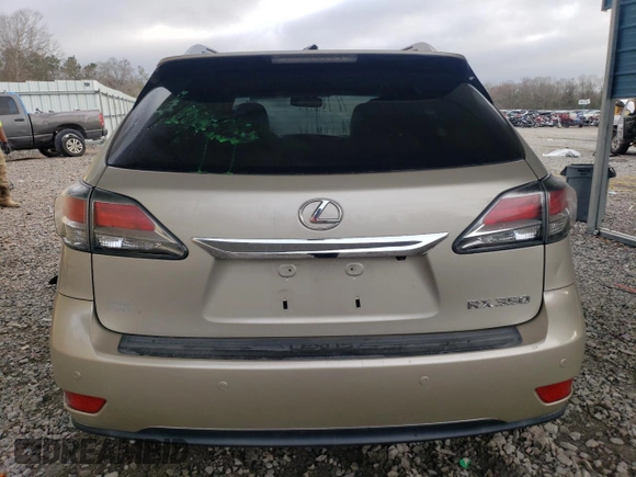 2013 Lexus RX 350 with VIN 2T2ZK1BA9DC097753, listed as a Copart auction lot 44144055 with 111,662 mi miles and Salvage Title. Bid and sale history available at DreamBid. Image 6.