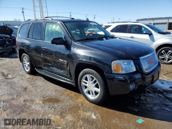 2008 GMC Envoy Denali with VIN 1GKET63M282161131, listed as a Copart auction lot 48054005 with 89,704 mi miles and Salvage Title. Bid and sale history available at carsss.com. Image 4.