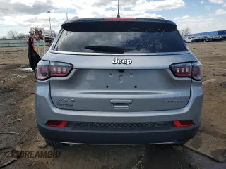 2023 Jeep Compass Limited with VIN 3C4NJDCN8PT528741, listed as a Copart auction lot 51345545 with 16,593 mi miles and Clean Title. Bid and sale history available at DreamBid. Image 6.