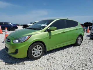 2013 Hyundai Accent GL with VIN KMHCT5AE6DU084444, listed as a Copart auction lot 52171965 with 80,041 mi miles and Salvage Title. Bid and sale history available at carsss.com. Image 1.