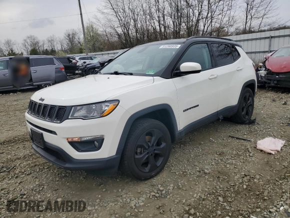 2018 Jeep Compass Latitude with VIN 3C4NJDBB0JT453466, listed as a Copart auction lot 51288935 with 94,886 mi miles and Salvage Title. Bid and sale history available at DreamBid. Image 1.