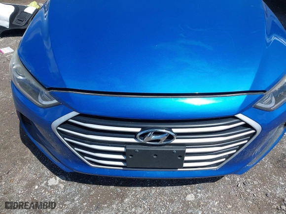 2017 Hyundai Elantra SE with VIN KMHD74LF4HU128066, listed as a IAAI auction lot 41994646 with 95,672 mi miles. Bid and sale history available at carsss.com. Image 13.