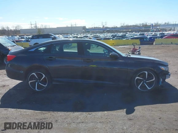 2019 Honda Accord Sedan Sport 1.5T with VIN 1HGCV1F36KA142258, listed as a IAAI auction lot 41811980 with 91,424 mi miles. Bid and sale history available at carsss.com. Image 13.