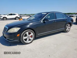 2010 Mercedes-Benz S 550 with VIN WDDNG7BBXAA347202, listed as a Copart auction lot 52907765 with 194,352 mi miles and Salvage Title. Bid and sale history available at DreamBid. Image 1.