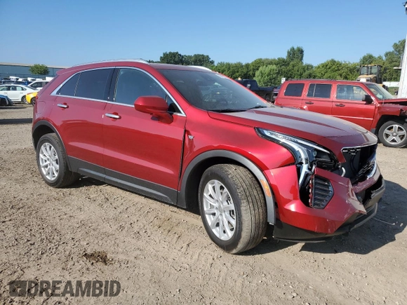 2023 Cadillac XT4 AWD Luxury with VIN 1GYFZBR41PF151691, listed as a Copart auction lot 66423224 with 17,360 mi miles and Clean Title. Bid and sale history available at carsss.com. Image 4.