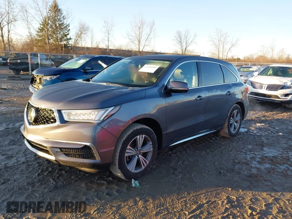 2020 Acura MDX with VIN 5J8YD4H31LL007797, listed as a IAAI auction lot 41109200 with 70,470 mi miles. Bid and sale history available at carsss.com. Image 17.