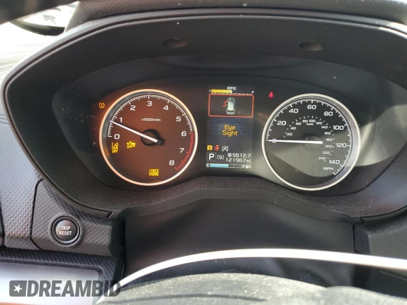 2019 Subaru Forester Premium with VIN JF2SKAECXKH464561, listed as a Copart auction lot 61057425 with 121,967 mi miles and Salvage title. Bid and sale history available at DreamBid. Image 9.