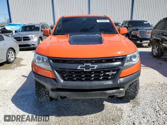 2019 Chevrolet Colorado 4WD ZR2 z VIN 1GCGTEEN7K1278933, wystawiony jako Copart lot #52209085 z przebiegiem 84 671 mil mil oraz Szkoda całkowita • Salvage title. Historia ofert i sprzedaży dostępna na DreamBid. Obrazek 5.
