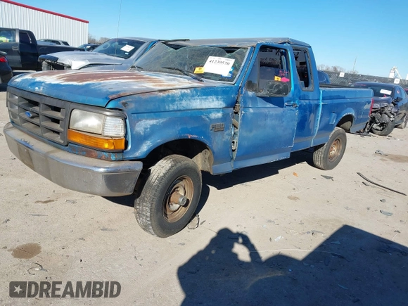 1994 Ford F-150 with VIN 1FTEX14Y5RKB51327, listed as a IAAI auction lot 41239570 with 1 mi miles. Bid and sale history available at carsss.com. Image 2.