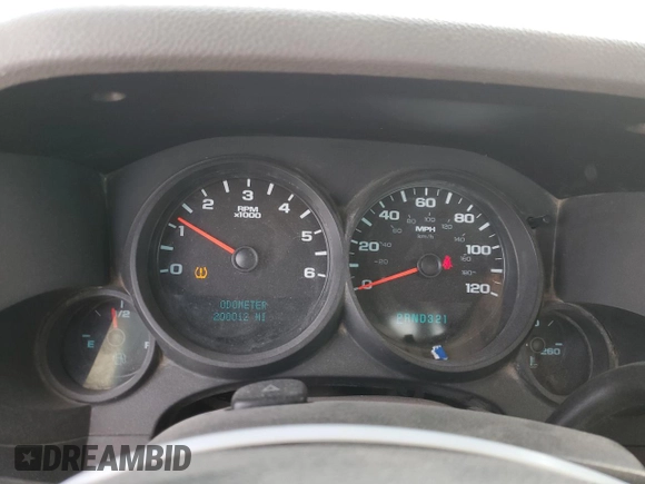 2010 Chevrolet Silverado 1500 Work Truck with VIN 1GCPCPEX5AZ282329, listed as a Copart auction lot 47871595 with 200,012 mi miles and Salvage Title. Bid and sale history available at DreamBid. Image 9.