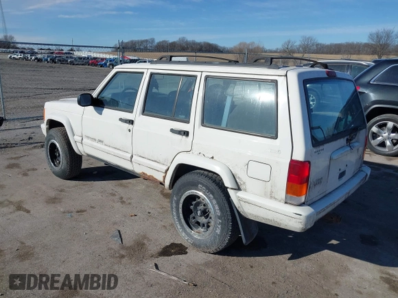 1999 Jeep Cherokee Sport with VIN 1J4FF68S0XL628564, listed as a IAAI auction lot 41508373 with 244,596 mi miles and . Bid and sale history available at DreamBid. Image 3.