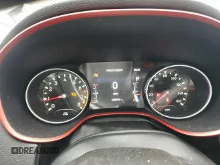 2018 Jeep Compass Trailhawk with VIN 3C4NJDDBXJT187550, listed as a Copart auction lot 44202325 with 108,579 mi miles and Salvage Title. Bid and sale history available at carsss.com. Image 9.