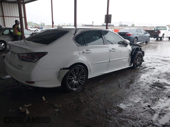 2018 Lexus GS 350 with VIN JTHBZ1BL6JA016872, listed as a IAAI auction lot 42205034 with 109,794 mi miles and . Bid and sale history available at DreamBid. Image 4.