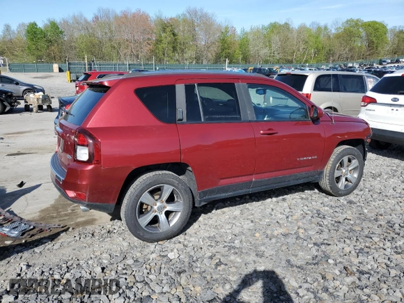 2016 Jeep Compass High Altitude Edition with VIN 1C4NJDEB0GD729476, listed as a Copart auction lot 52014075 with 144,978 mi miles and Salvage Title. Bid and sale history available at carsss.com. Image 3.