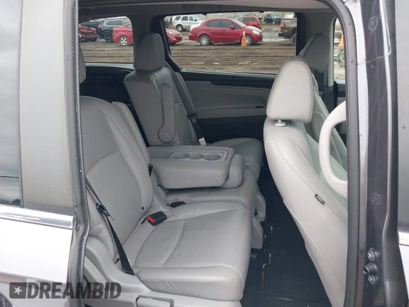 2018 Honda Odyssey EX-L z VIN 5FNRL6H74JB043276, wystawiony jako IAAI lot #42326742 z przebiegiem 126 025 mil mil oraz . Historia ofert i sprzedaży dostępna na DreamBid. Obrazek 8.