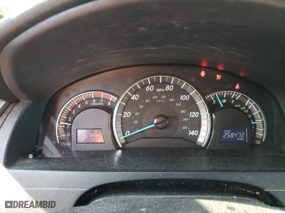 2012 Toyota Camry L with VIN 4T1BF1FKXCU571722, listed as a Copart auction lot 75812354 with 258,472 mi miles and Salvage Title. Bid and sale history available at carsss.com. Image 9.