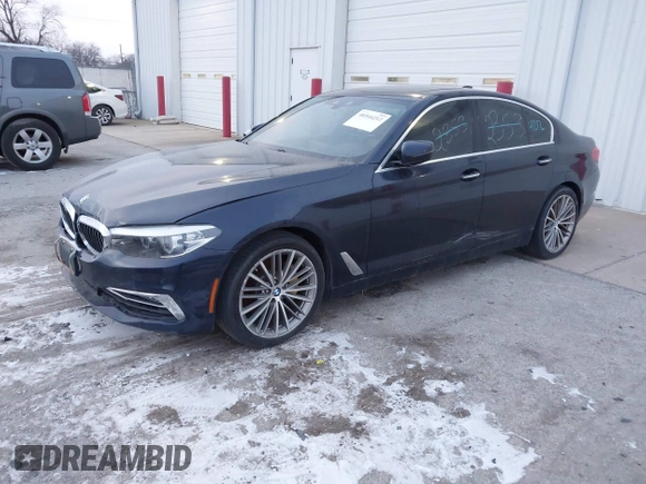 2017 BMW 5 Series 530i xDrive with VIN WBAJA7C30HG904995, listed as a IAAI auction lot 41428716 with 89,501 mi miles and . Bid and sale history available at carsss.com. Image 18.