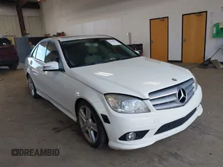 2010 Mercedes-Benz C-Class C 300 Sport with VIN WDDGF8BB8AR120755, listed as a IAAI auction lot 41676941 with 162,924 mi miles. Bid and sale history available at carsss.com. Image 1.