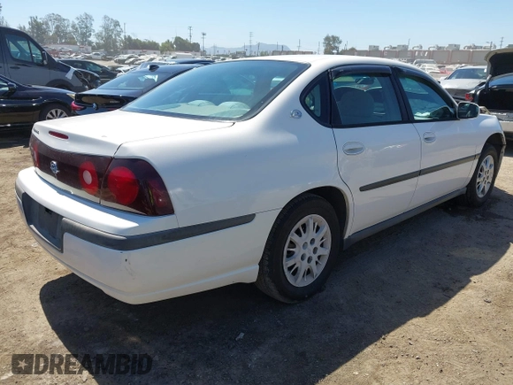 2004 Chevrolet Impala with VIN 2G1WF52E149103740, listed as a IAAI auction lot 42603281 with 120,186 mi miles and . Bid and sale history available at DreamBid. Image 4.