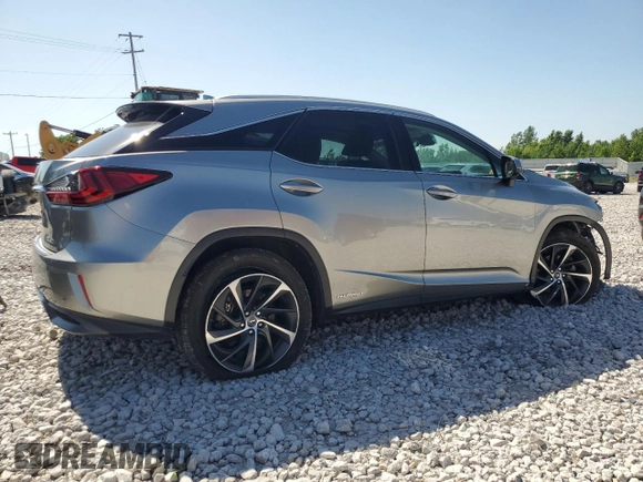 2018 Lexus RX 450h with VIN 2T2BGMCA3JC021945, listed as a Copart auction lot 62118465 with Not provided miles and Clean title. Bid and sale history available at DreamBid. Image 3.