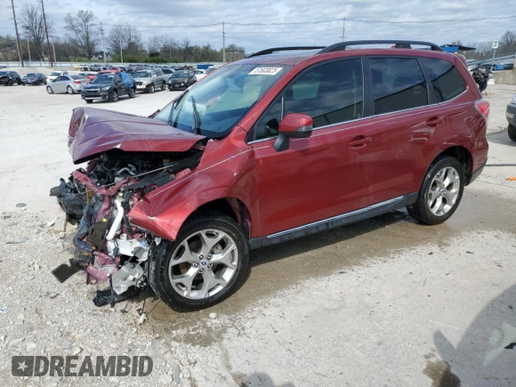 2018 Subaru Forester Touring with VIN JF2SJAWC3JH436505, listed as a Copart auction lot 51503025 with 39,851 mi miles and Salvage title. Bid and sale history available at DreamBid. Image 1.