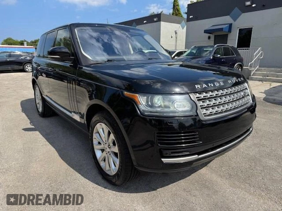2016 Land Rover Range Rover HSE with VIN SALGS2PF4GA287533, listed as a Copart auction lot 61972305 with 69,081 mi miles and Salvage title. Bid and sale history available at DreamBid. Image 4.