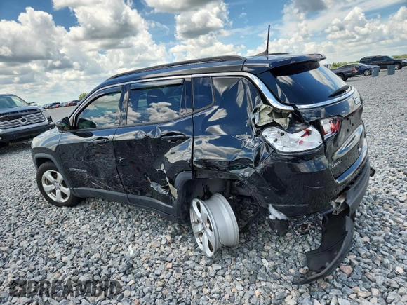 2019 Jeep Compass Latitude с VIN 3C4NJCBB6KT788985, выставлен на аукционе Copart как лот 61427685 с пробегом 59 256 миль миль и Списание • Salvage title. История ставок и продаж доступна на DreamBid. Изображение 2.