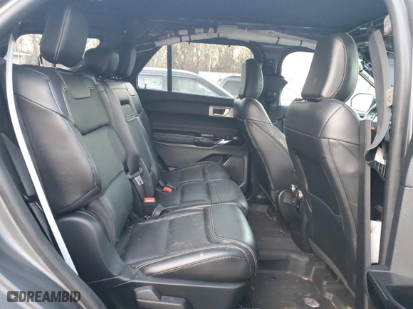 2021 Ford Explorer ST with VIN 1FM5K8GCXMGA22871, listed as a Copart auction lot 41748595 with 62,446 mi miles and Salvage Title. Bid and sale history available at carsss.com. Image 11.