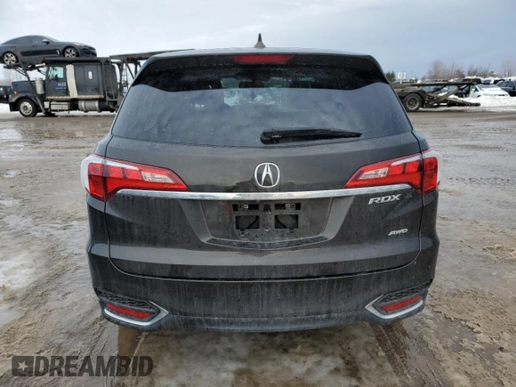 2016 Acura RDX Technology with VIN 5J8TB4H58GL805981, listed as a Copart auction lot 45629375 with 144,757 mi miles and Clean title. Bid and sale history available at DreamBid. Image 6.