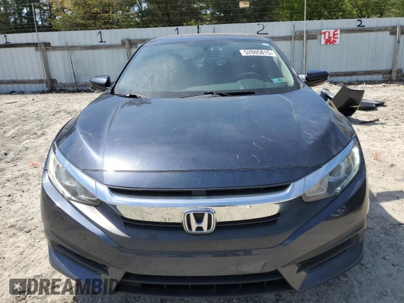 2016 Honda Civic EX with VIN 19XFC2F76GE242701, listed as a Copart auction lot 52005815 with 101,480 mi miles and Salvage Title. Bid and sale history available at DreamBid. Image 5.